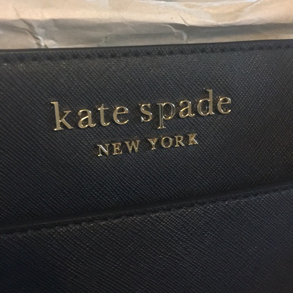 Kate Spade ♠️ Cameron Black Laptop Tote - Picture 5 of 13